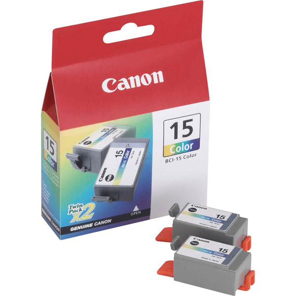 Canon BCI-15 (DOUBLE PACK) Tricolor original tinte